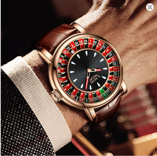 Roulette Mechanical Watch — Las Vegas Edition